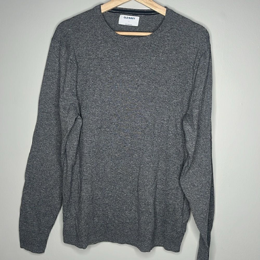 Men’s Large Grey Causal Dress Top Shirt